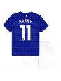 Billige Everton Thierno Barry #11 Hjemmedraktsett Barn 2025-26 Kortermet (+ Korte bukser)